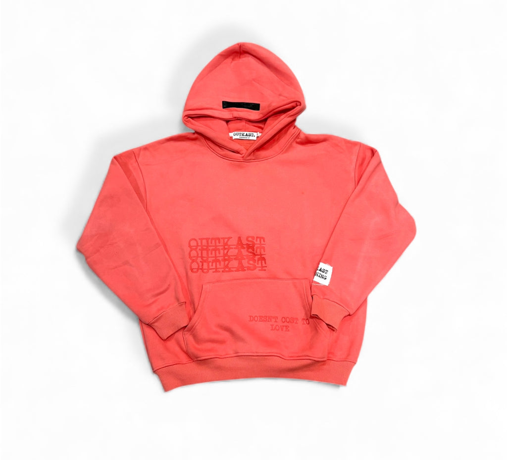 Peach "OUTKAST3X" Hoodie