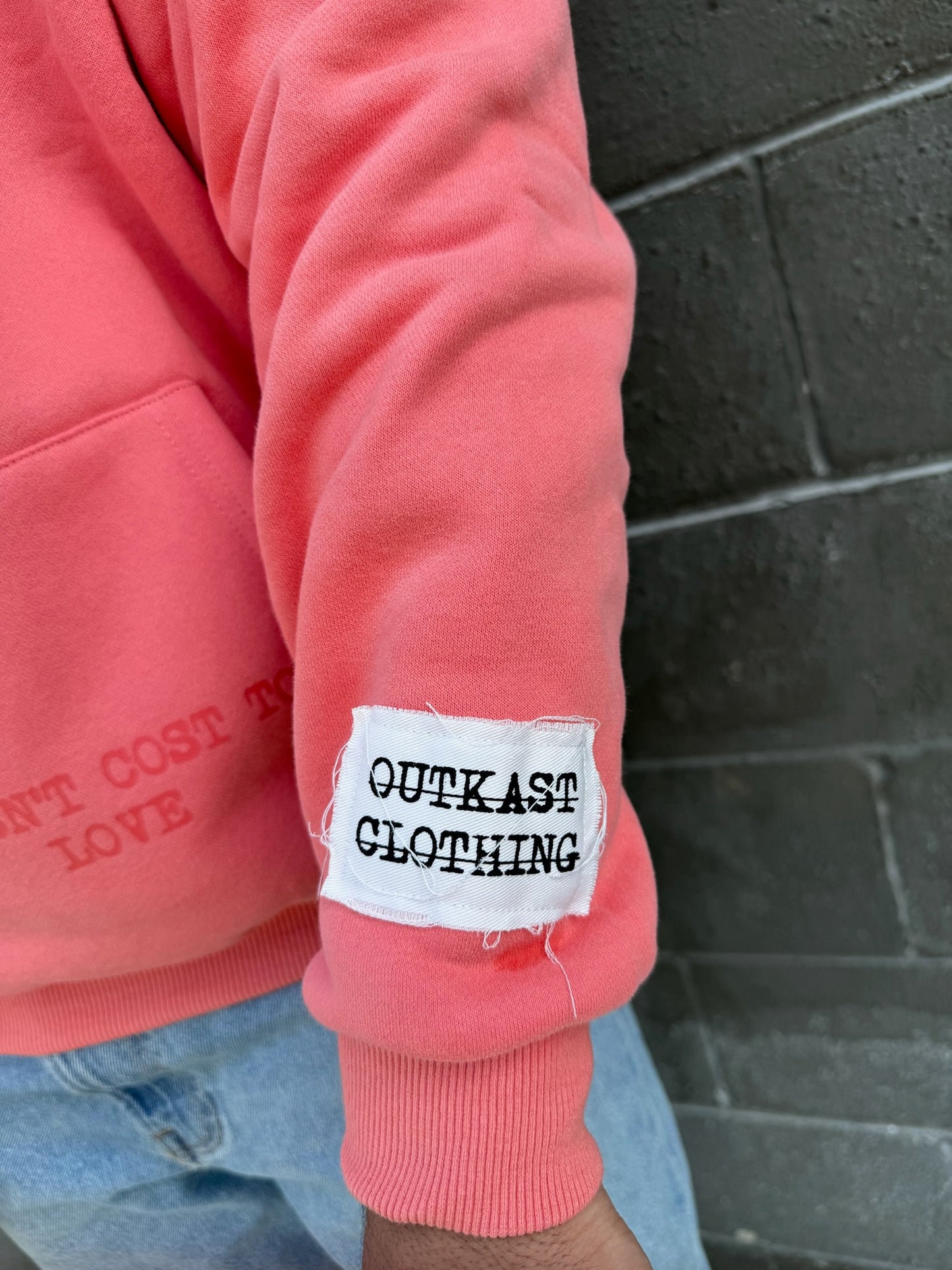 Peach "OUTKAST3X" Hoodie