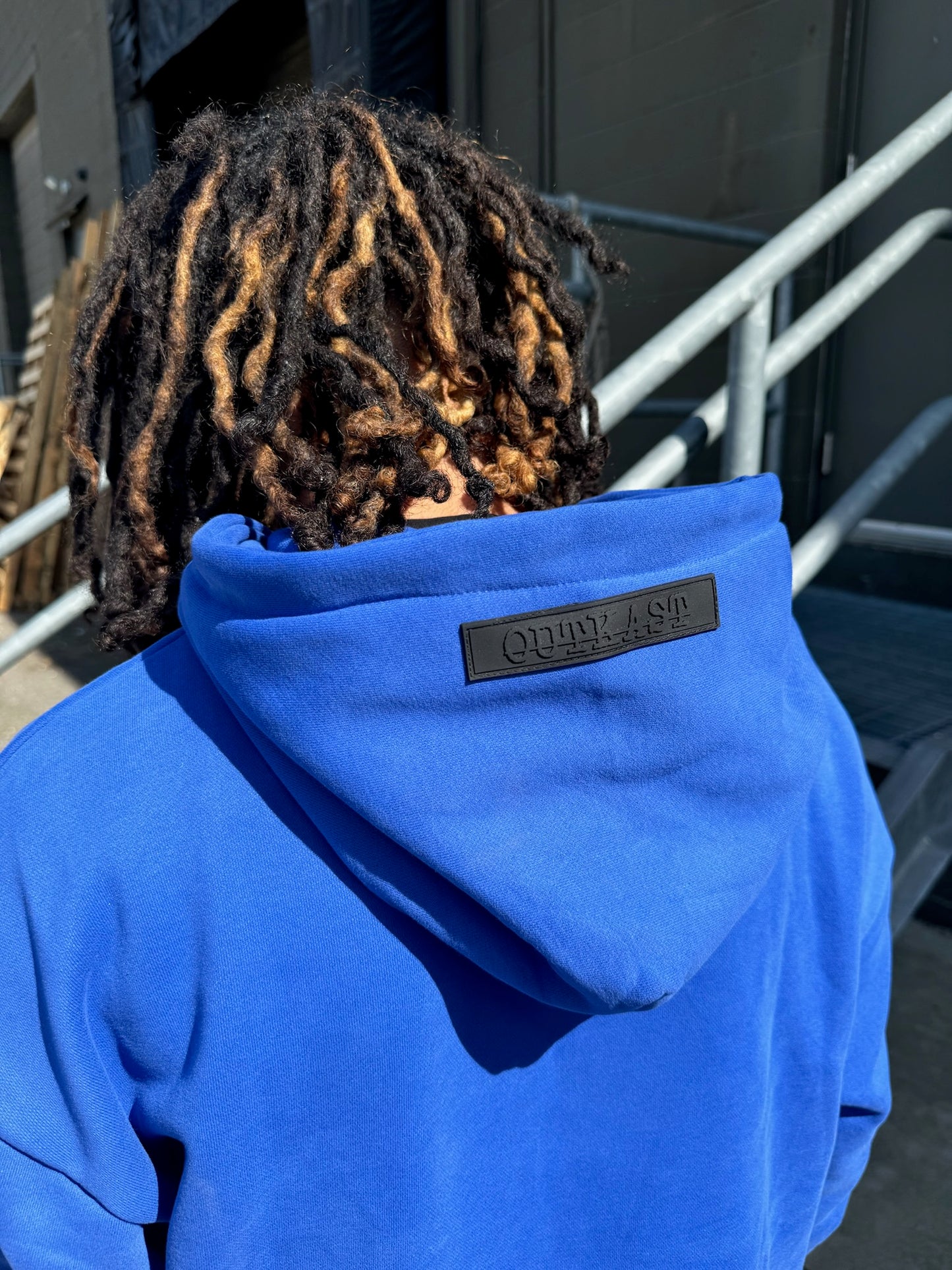 Blue "OUTKAST3X" Hoodie